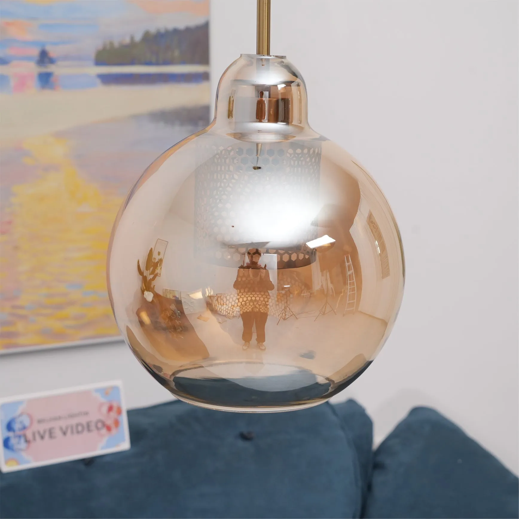 Chiswick Glass Pendant Light