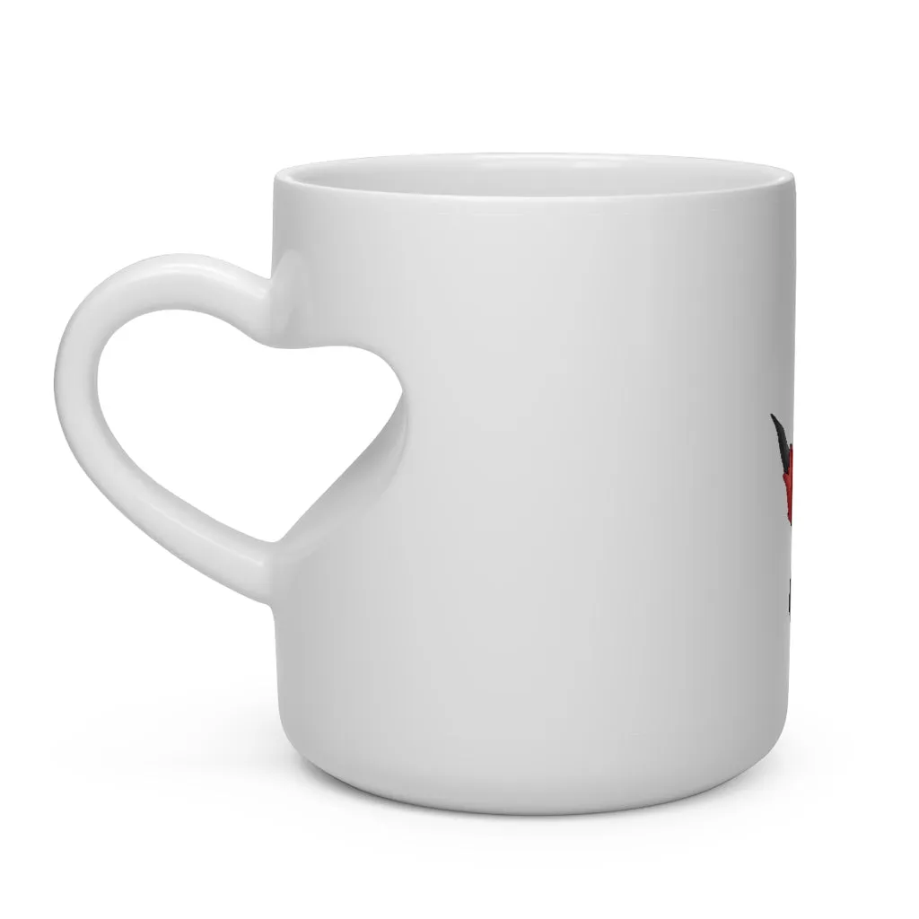 Cloudyking Heart Shape Mug