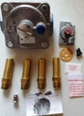 Conversion Kit, Fryer 4 Burner LP to Nat -  w/ Robertshaw or White Rodgers Valve,  NRE # 054330