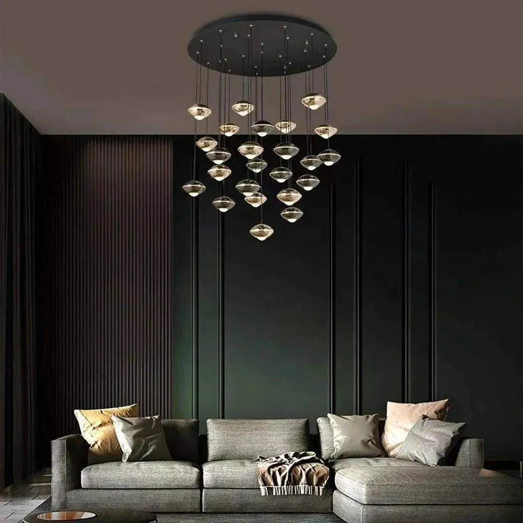 Cosmosphere Bohemian Space Double Height Chandelier (P0723-24A)