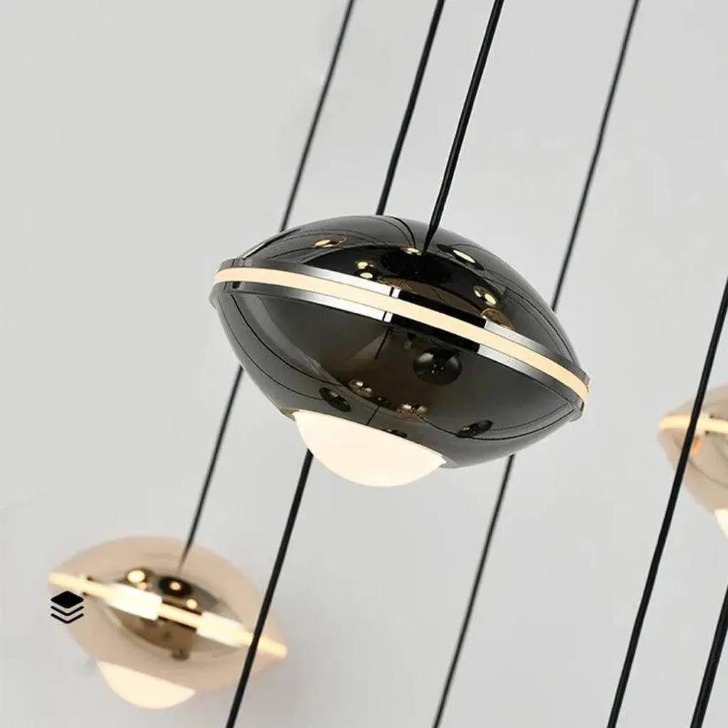 Cosmosphere Bohemian Space Double Height Chandelier (P0723-24A)