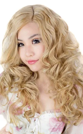 Cosplay 22" Blonde Mix Lace Front Wig