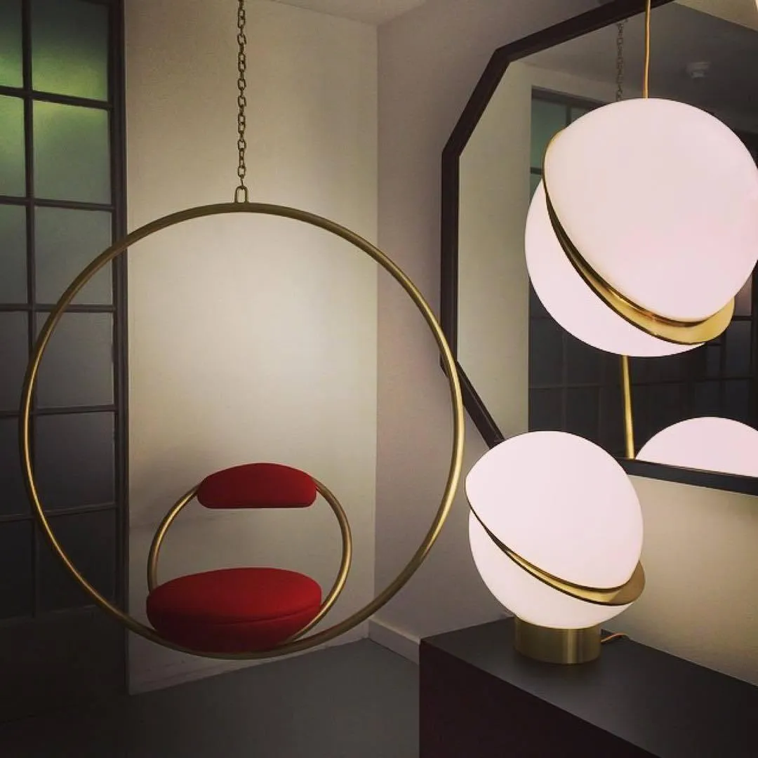 Crescent Pendant Light