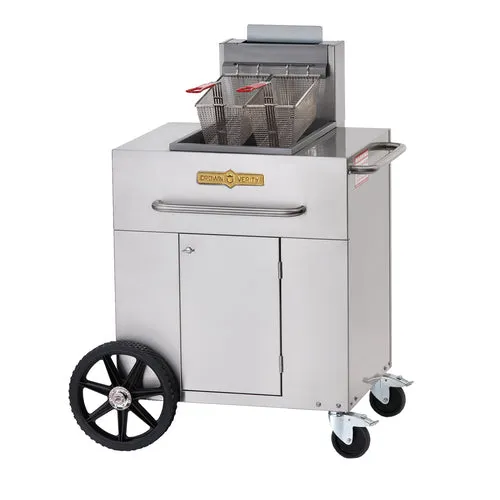 Crown Verity CV-PF-1 Outdoor Fryer, 35-40 lbs.