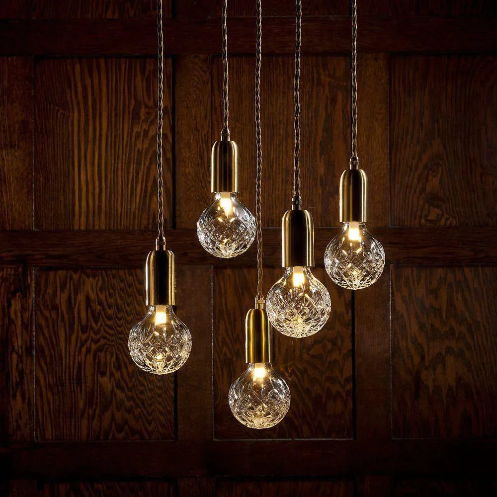 Crystal Bulb Pendant Light