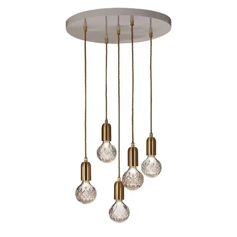 Crystal Bulb Pendant Light