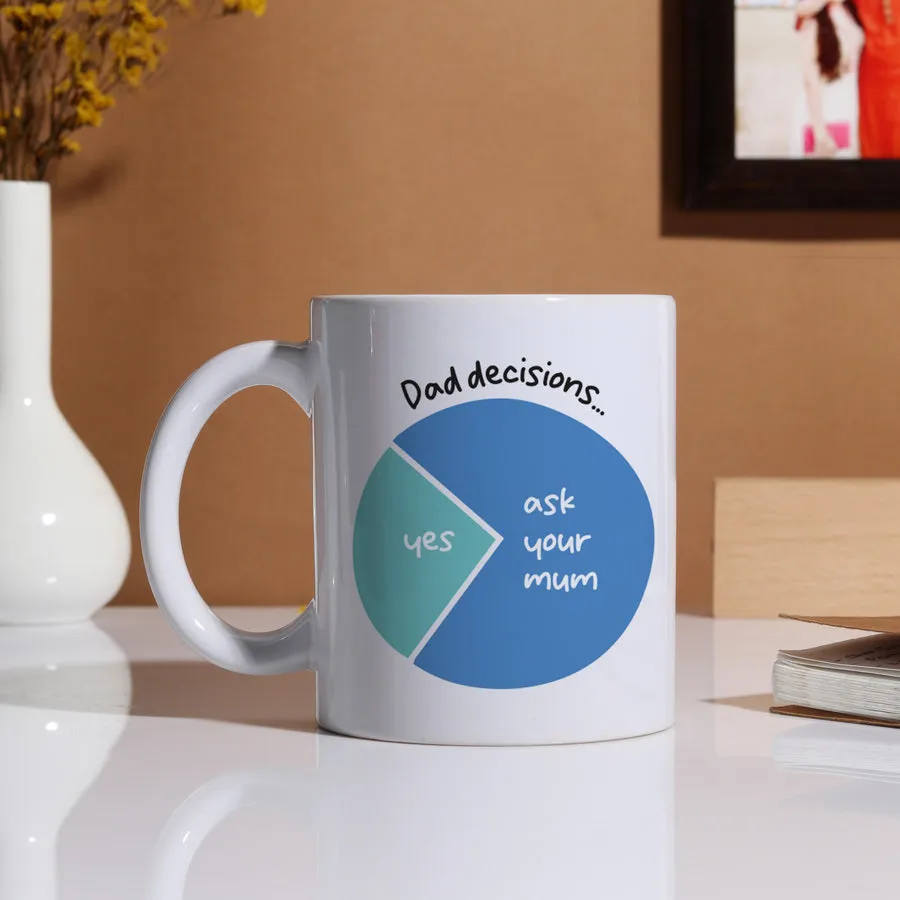 Dad Decisions Mug