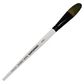 Daler Rowney Graduate Brush Short Handle-Pony/Synthetic Oval Wash 3/4"=18mm