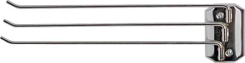 Decko 38190 Towel Bar, 13-1/2 in L Rod, Steel, Chrome, Surface :CD: QUANTITY: 1