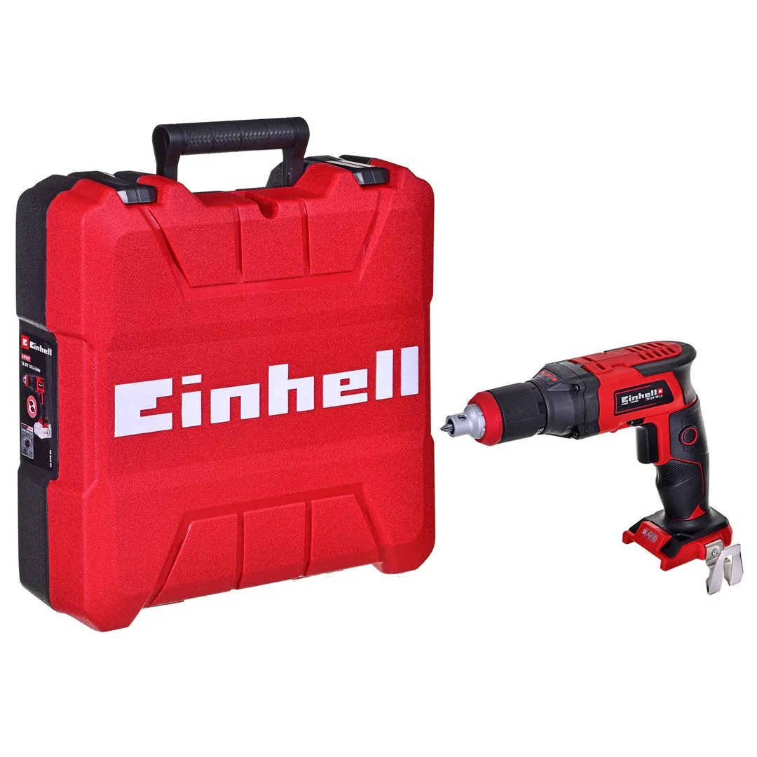 Drywall Screwdriver  Einhell Aku Te-Dy 18 Li-Solo Black, Red