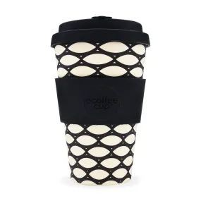 Ecoffee Cup Basketcase with Black Lid 14oz