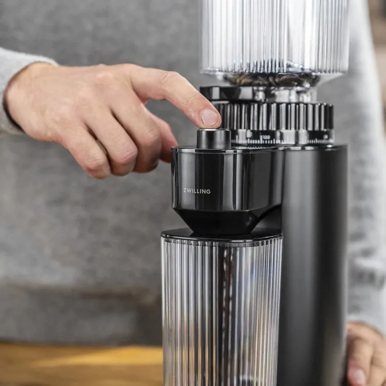 Enfinigy Electric Burr Coffee Grinder Electric - Black