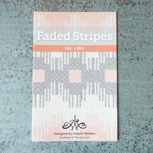 Faded Stripes Quilt Pattern