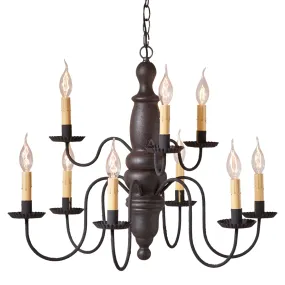 Fairfield Chandelier in Americana Black