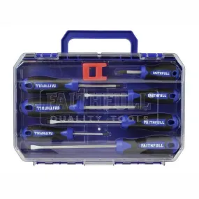 Faithful 8 Piece Soft Grip Screwdriver Set XMS24SDRIVER