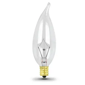 Feit Electric 60 Watt Incandescent Flame Tip