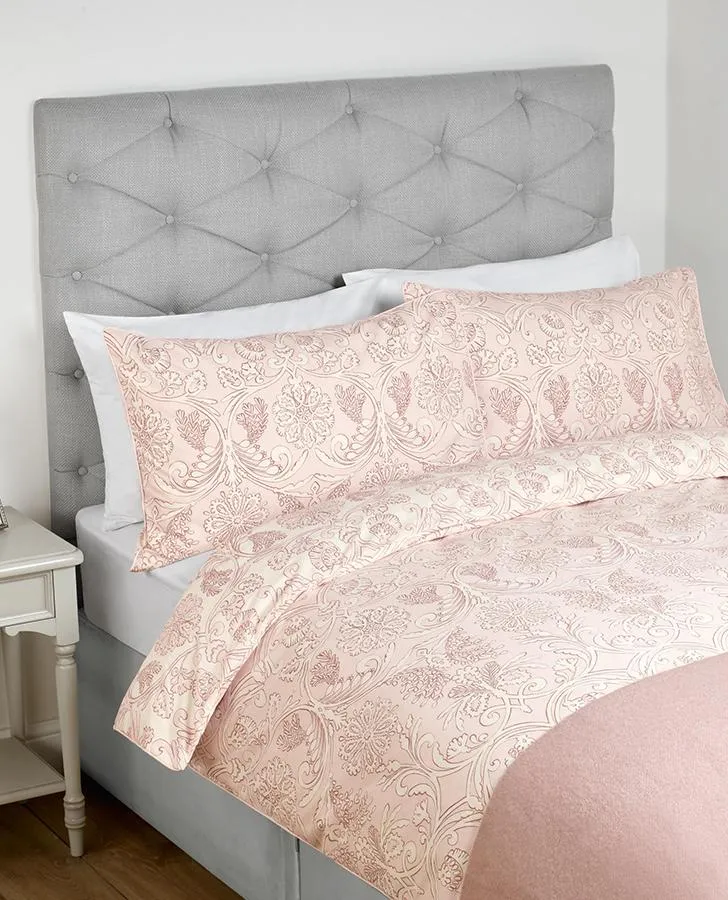 Felicity Printed Blush Bedset