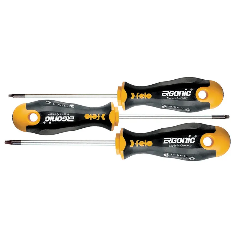 Felo 0715753171 Ergonic TORX® Screwdriver Set, 3 Piece