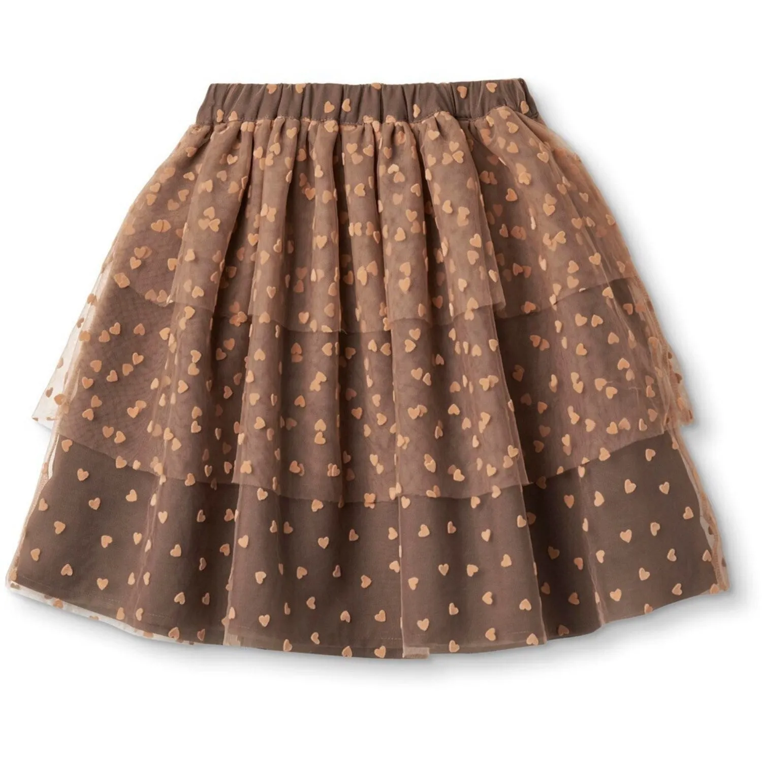 Fliink Humus/Carafe Tulle Heart Skirt