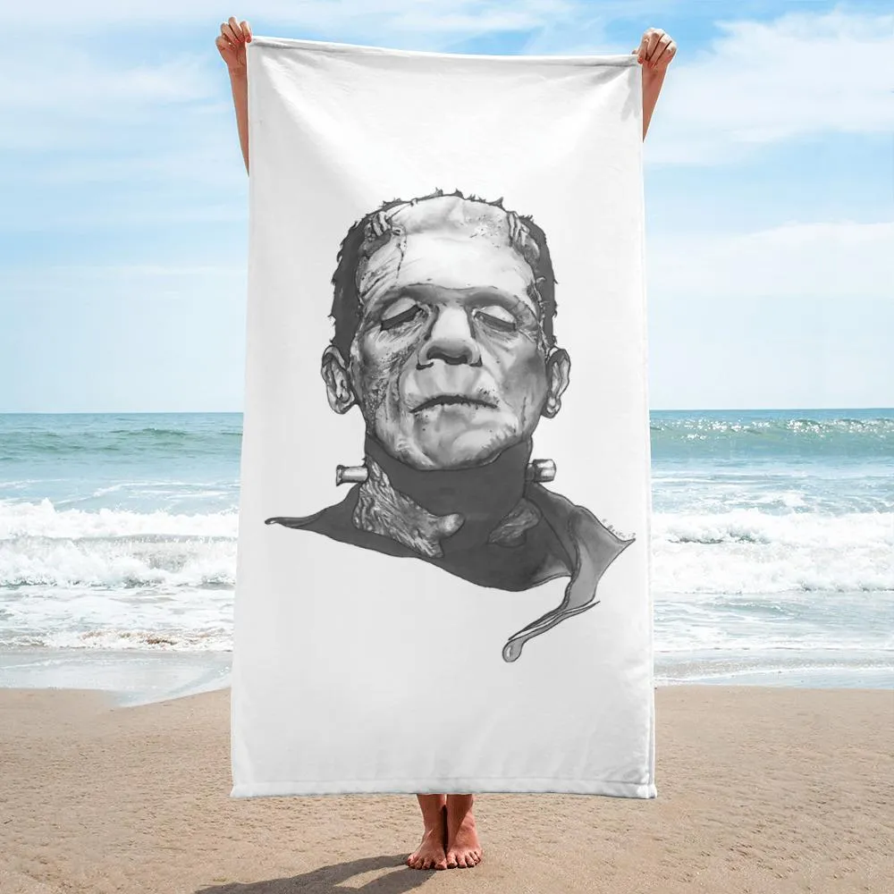 Frankinstein Towel Illustrated by Robert Bowen