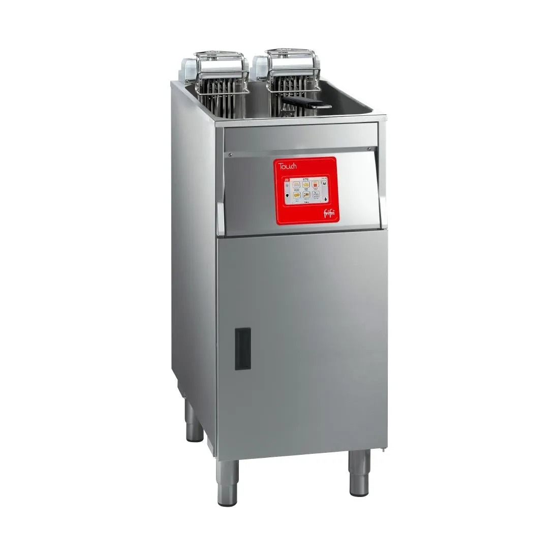 FriFri Touch 411 Electric Free-Standing Single Tank Fryer 1 Basket 18kW - Three Phase