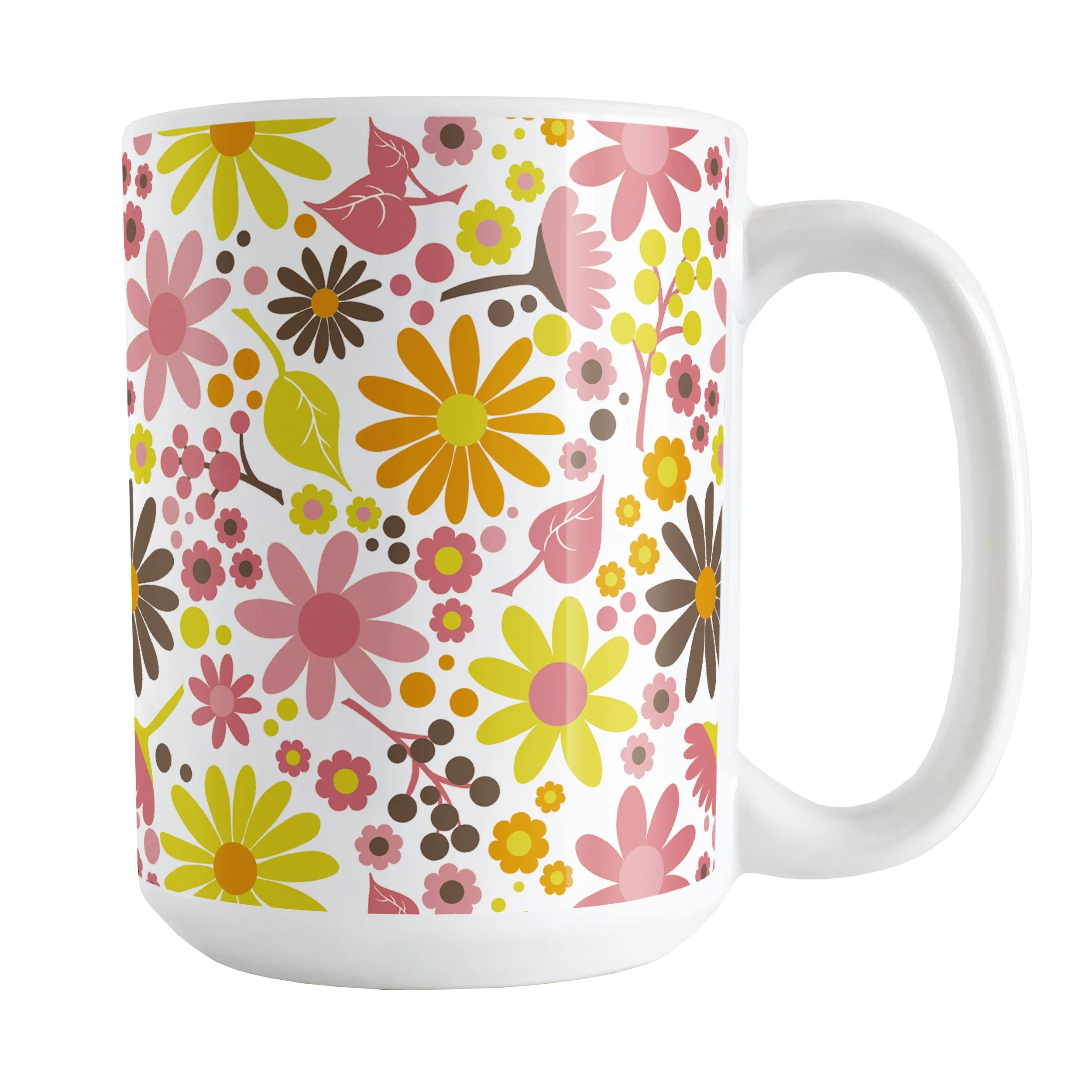 Fruity Summer Flowers Mug