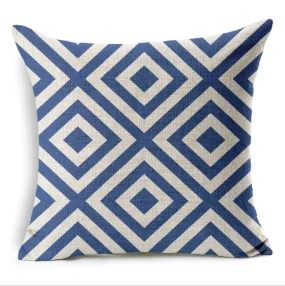 Geometric Pattern Throw Pillow   (With  Insert)