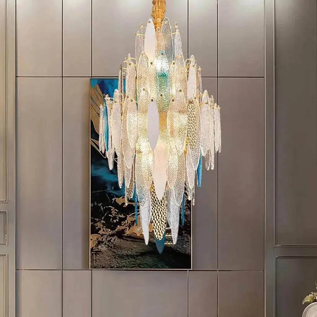 Gleaming Crest Multi-Colour Luxe Chandelier (SR1313/55)