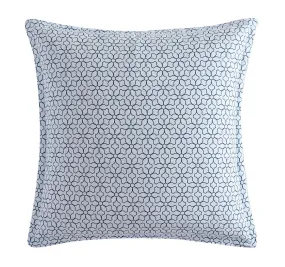 Golden Glow European Pillowcase Navy