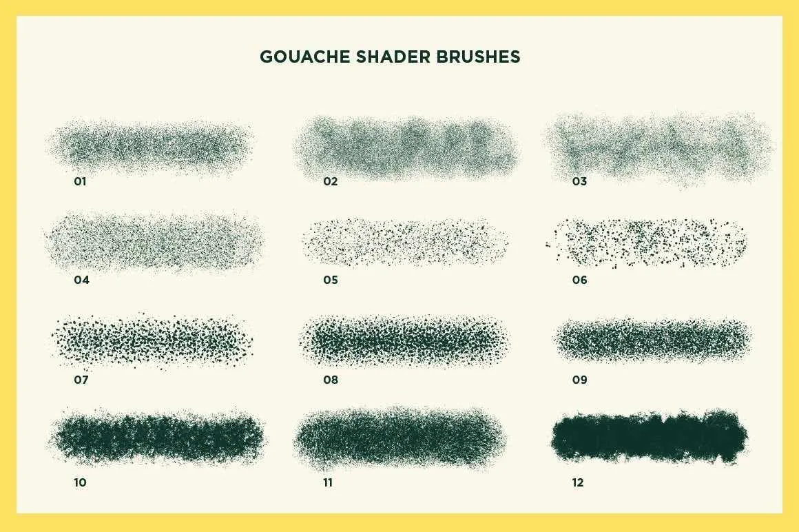 Gouache Shader Brushes for Affinity Designer