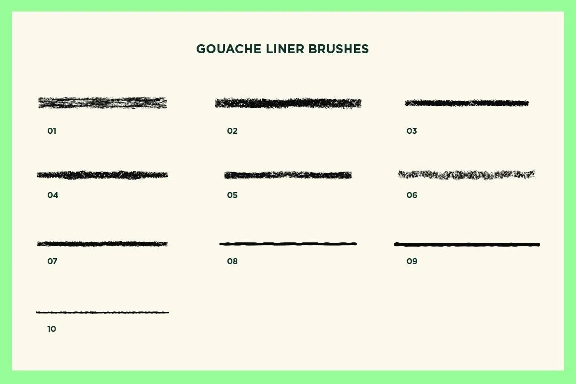 Gouache Shader Brushes for Affinity Designer