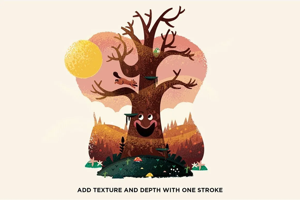 Gouache Shader Brushes for Affinity Designer