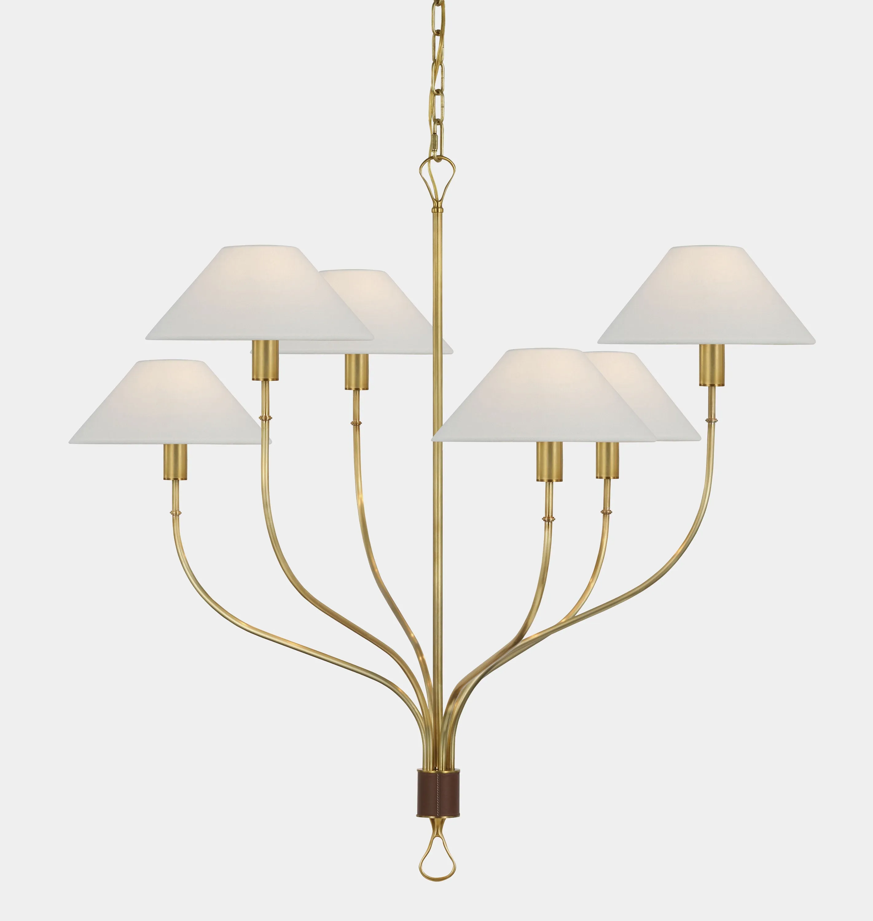 Griffin Large Staggered Tail Chandelier