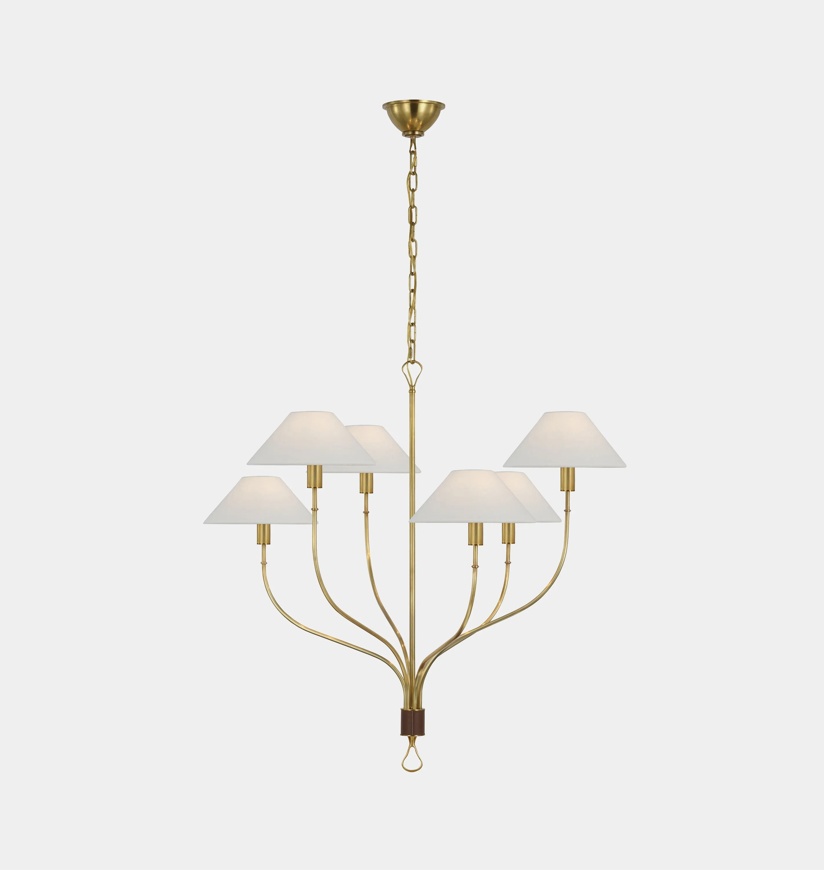 Griffin Large Staggered Tail Chandelier