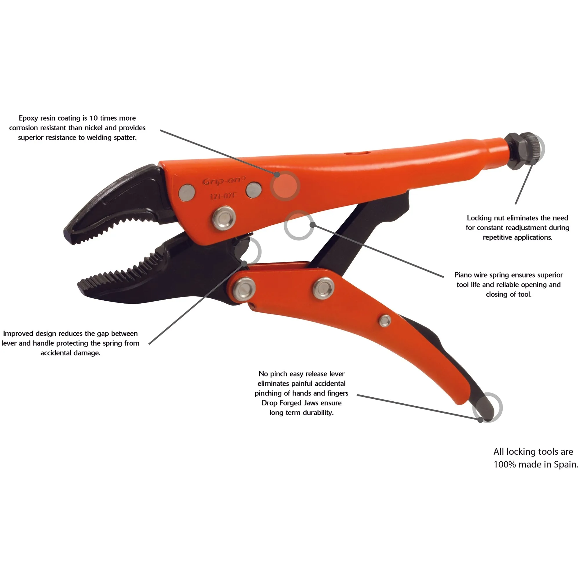 Grip-on® Locking C-Clamps