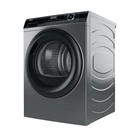 Haier HD80A2939R 8kg Heat Pump Tumble Dryer, Graphite