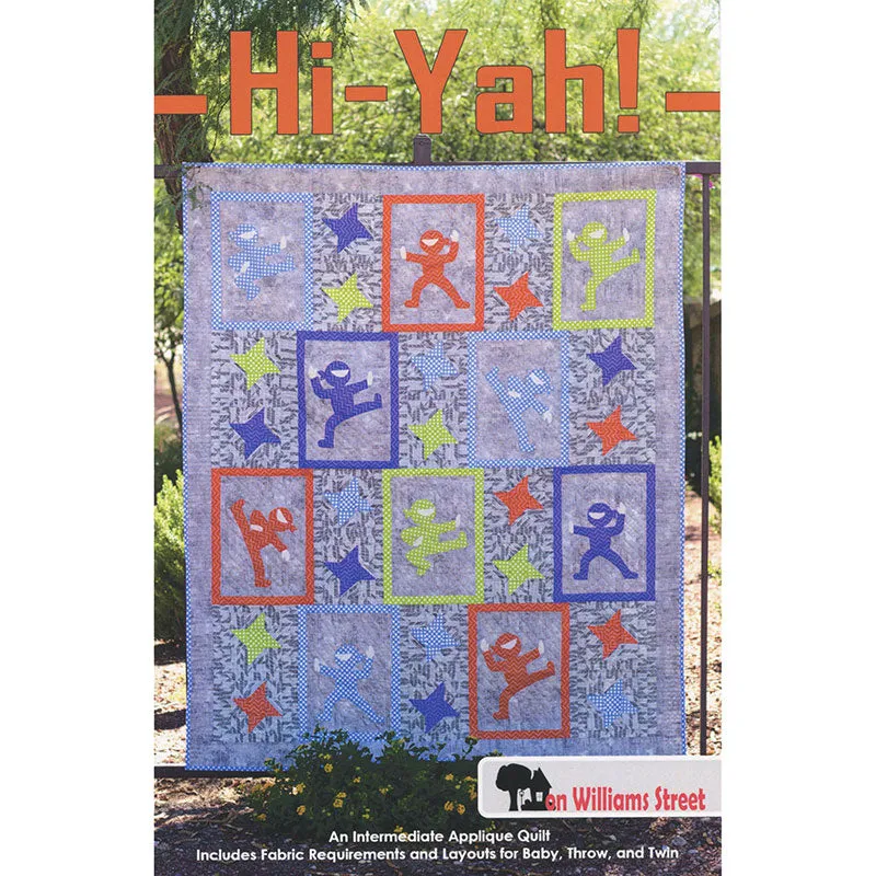 Hi-Yah! Quilt Pattern