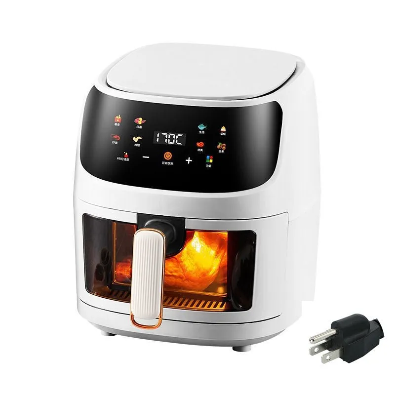 Home Intelligent Large Capacity Visual Multifunctional Air Fryer