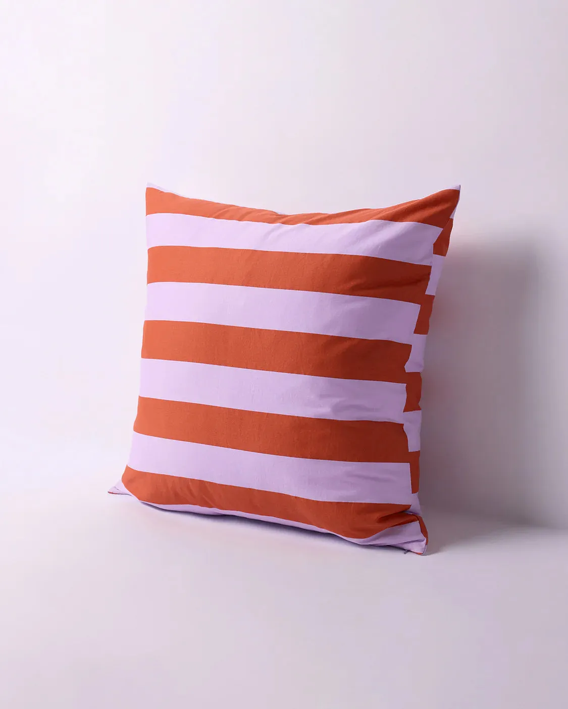 Hommey European Pillowcase Set - Grapefruit Stripes