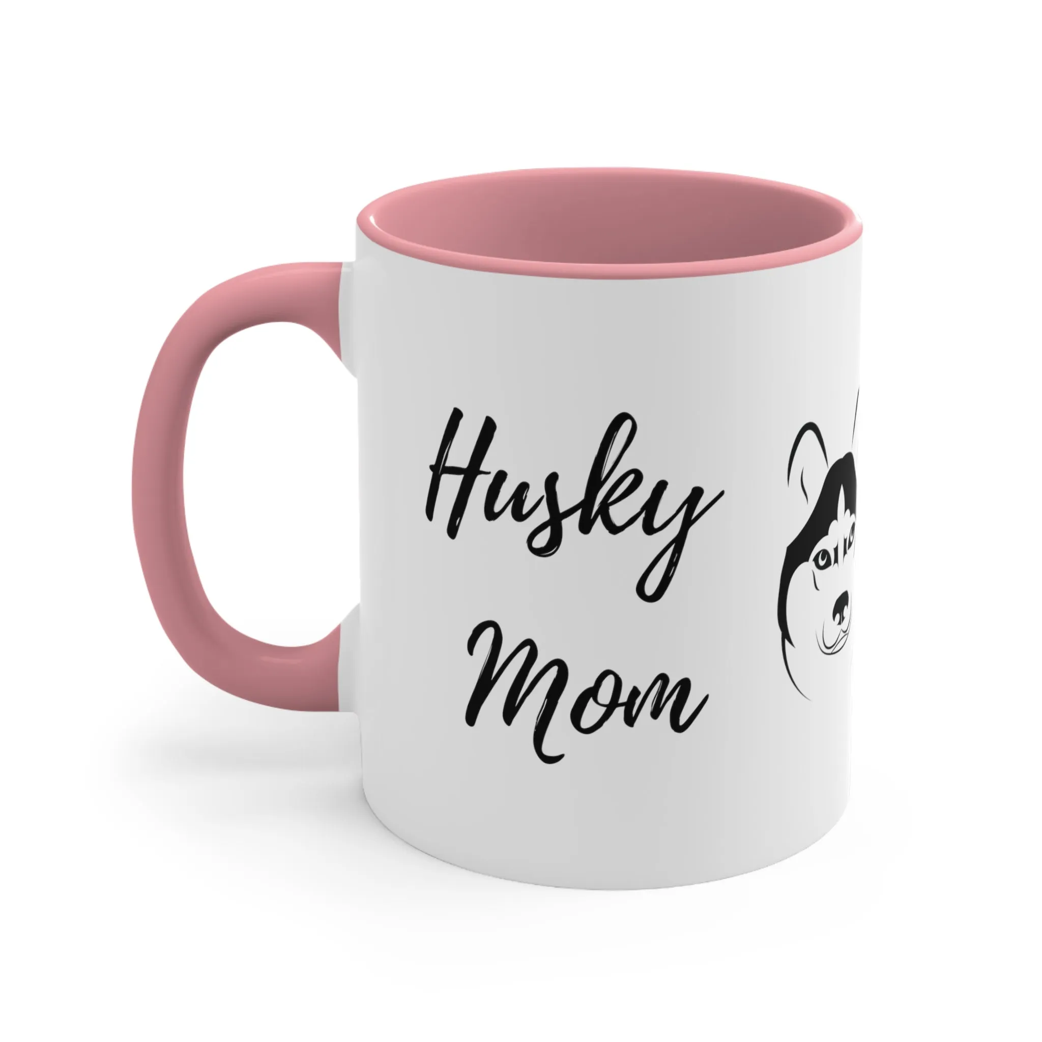 Husky Mom Custom Coffee Mug choose from Multi Colors Gifts for Dog Lover Owners, Custom Mug, Dog Lovers