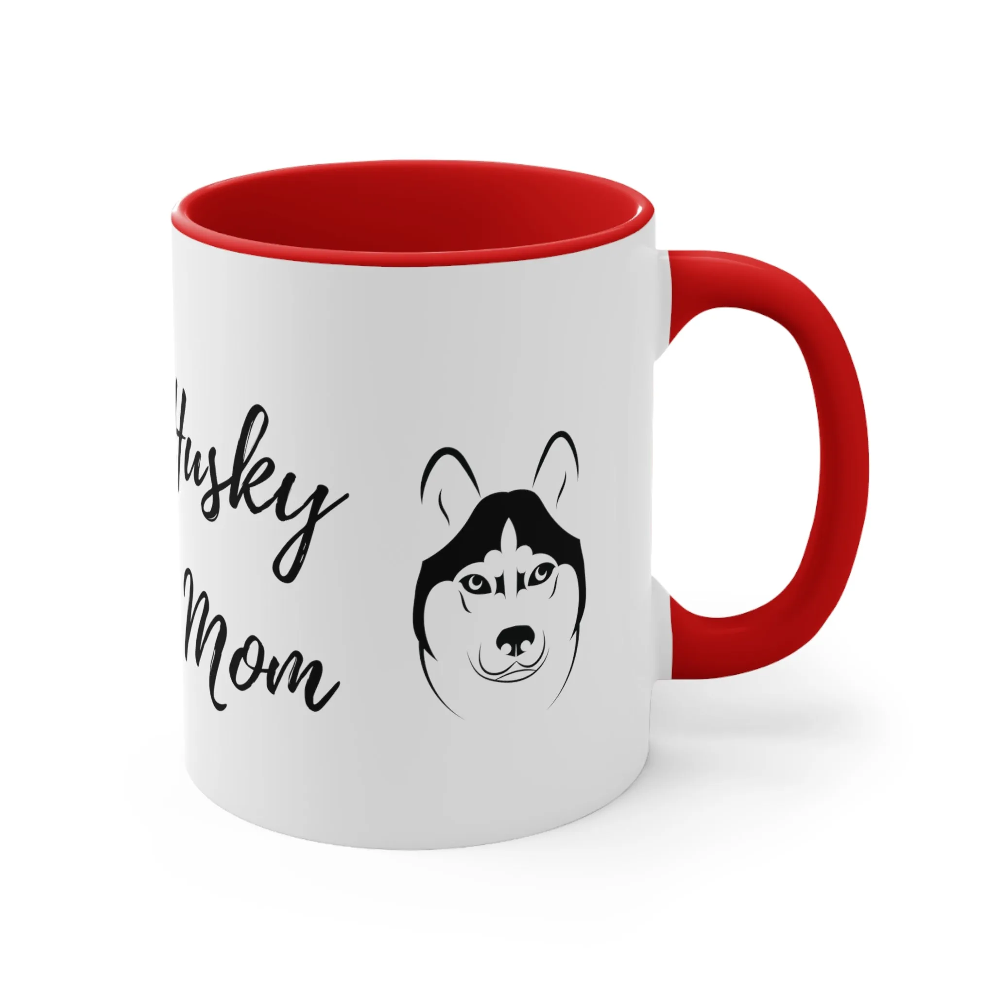 Husky Mom Custom Coffee Mug choose from Multi Colors Gifts for Dog Lover Owners, Custom Mug, Dog Lovers