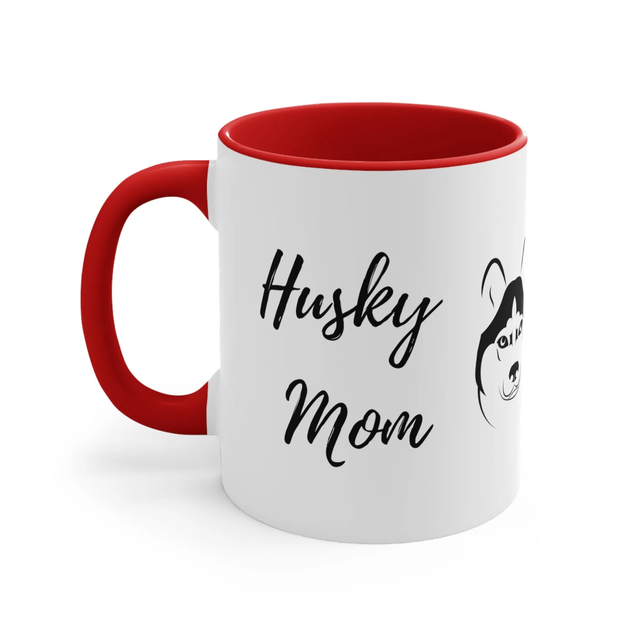 Husky Mom Custom Coffee Mug choose from Multi Colors Gifts for Dog Lover Owners, Custom Mug, Dog Lovers