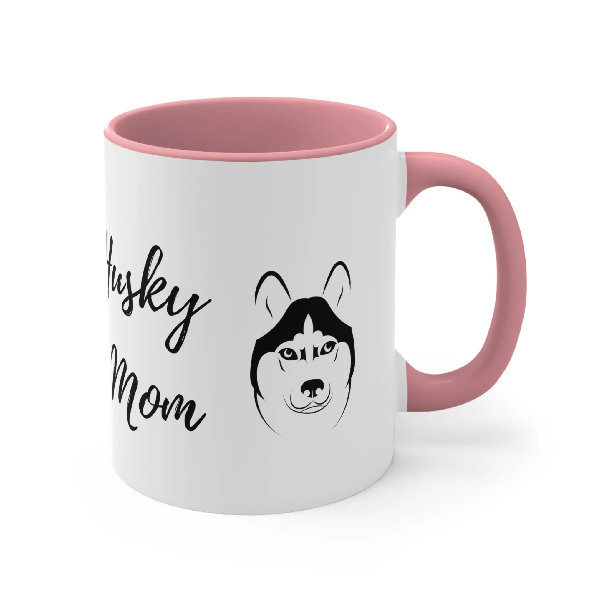 Husky Mom Custom Coffee Mug choose from Multi Colors Gifts for Dog Lover Owners, Custom Mug, Dog Lovers