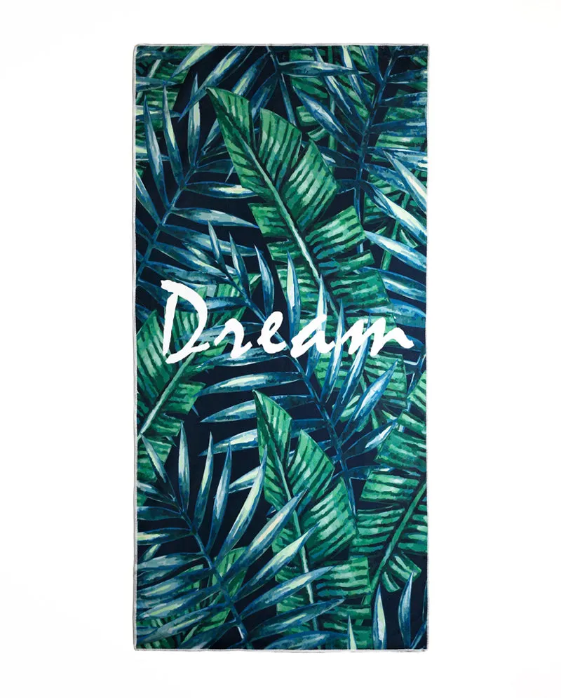 IC GURL - Tropical Pattern Beach Towel