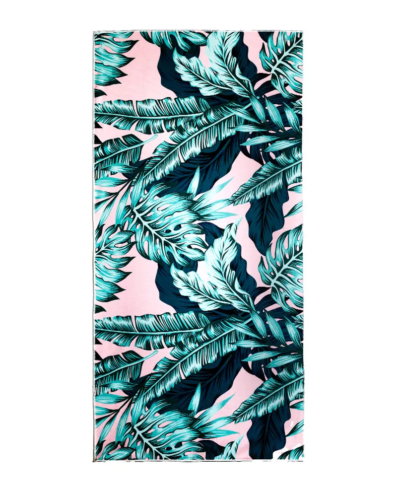 IC GURL - Tropical Pattern Beach Towel