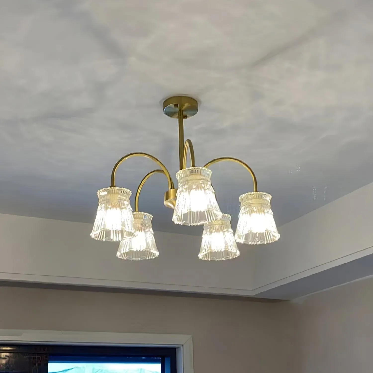 Ice Cream Crystal Chandelier