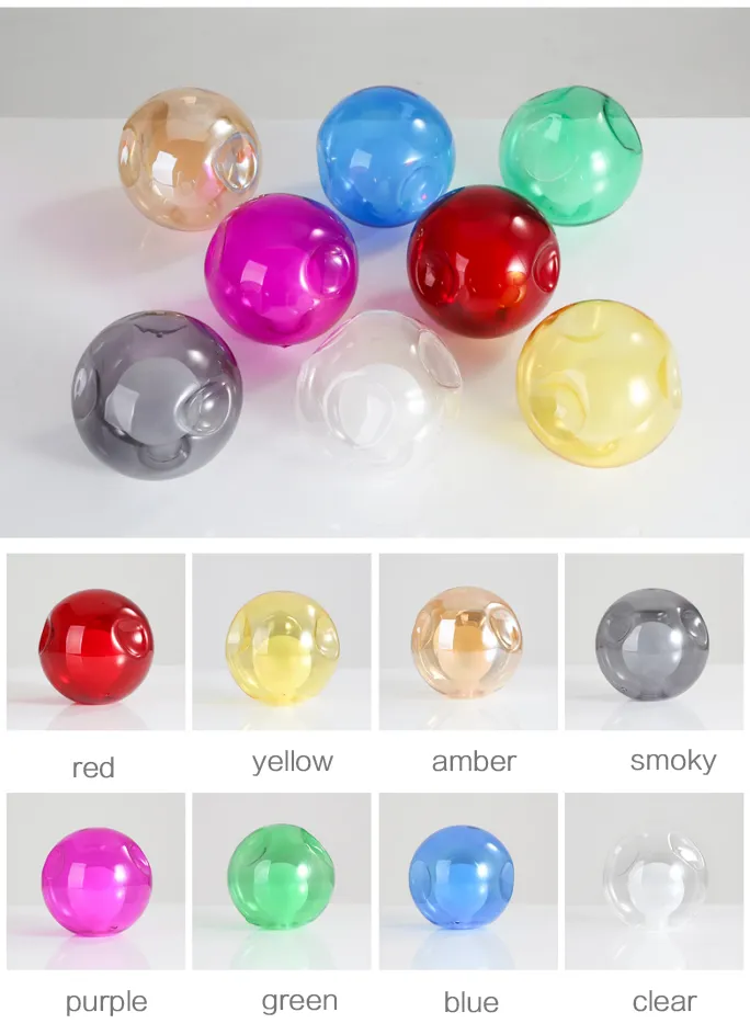 IIS Creative Bubble Colorful Glass LED Pendant Light