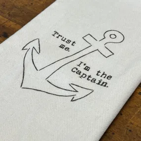 I'm The Captain Kitchen Towel