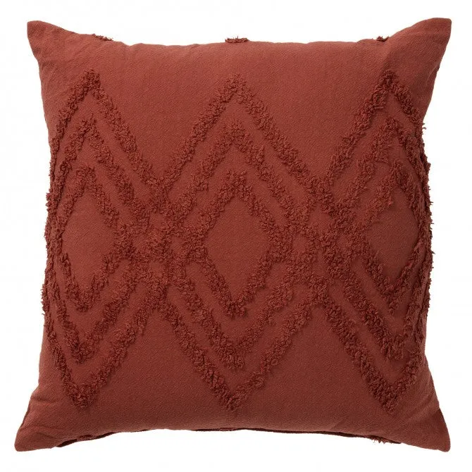 Jaipur Terracotta European pillowcase by Bianca