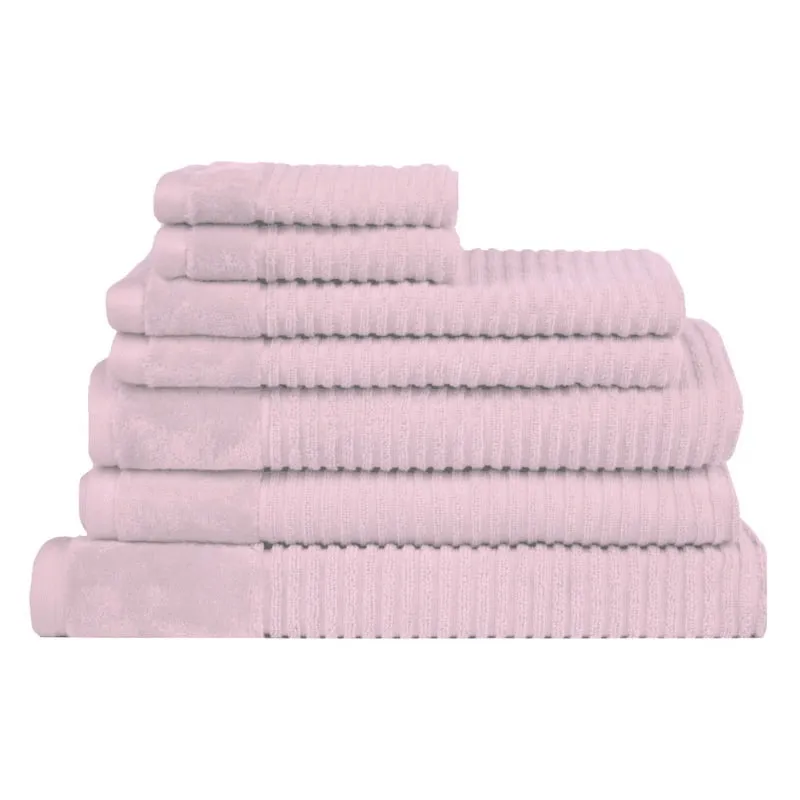 Jenny Mclean Royal Excellency 7 Piece Baby Pink Towel Pack